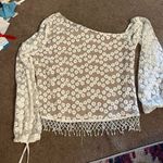 Majorelle  lace floral blouse small Photo 0