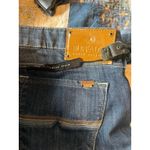 Buffalo David Bitton  Dark Wash Winona Mid Rise Wide Leg Stretch Jeans Women's 30 Photo 4