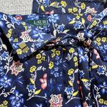 NWT Lauren Ralph Lauren Floral Button Photo 9