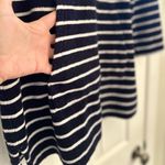 Boden Dress Womens Sz M Terry Cloth Hoodie Swim Coverup Nautical Prep Beach Blue Size M Photo 4