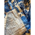 Vineyard Vines  Dress Women Large‎ Tide Blue Floral Button Front Midi NWT Preppy Photo 14