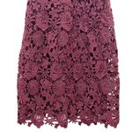Lulus  Love Poem Burgundy Lace Halter Mini Dress Size Small Valentine's Day Date Photo 4