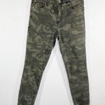sts blue Green Camo Print Ellie High Rise Skinny Jeans Women's Size 24 Photo 7