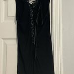 Romeo + Juliet Couture black corset lace up back Photo 1