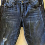 CAbi high straight jeans #3750 sz 6 Photo 0