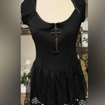 Spirit Halloween Witch mini dress  with pentagram  size S Photo 1