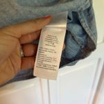 J.Crew cotton denim smocked ruffle sleeve dress size xs Blue Photo 6