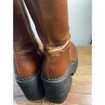 Unif  Parker Platform Brown Leather Boots size 8 Photo 5