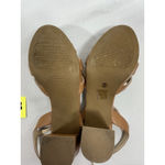 Womans Ruiee Strappy Platform Sandals 9 Brown Open Toe Buckle Block Heel Photo 6