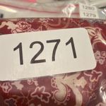 Cowgirl Hardware Western Floral Sequin Shirt Pearl Buttons Women's L Red Dainty Size L Photo 12