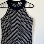 Anthropologie Dolan Navy and White Chevron Tank Top Photo 7