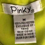 Pinky Brand Medium Sleeveless Ruffle Front Mini Dress or Swimsuit Coverup Photo 4