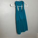 Fabletics Teal Racerback Tank Top Photo 1