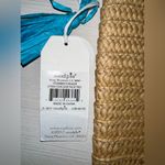 Mud Pie NWT  Palm Tree Straw Icon Case - handwoven Photo 2