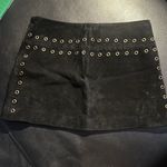 Forever 21  Black Suede Skirt Photo 6