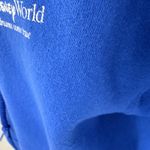Y2K Walt Disney World Full Zip Hoodie S/M Unisex Disneycore Collector Vacation Blue Photo 1