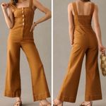 Maeve Anthropologie  The Colette Button Front Jumpsuit, Size 22W Photo 1