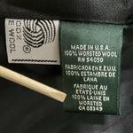 Ralph Lauren Vintage  Navy Blue Double Breasted Wool Blazer Military Sz 4 Photo 5