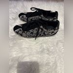 Coach  Devin stylish black grey logo sneakers size 8 y2k Photo 4