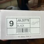Journee Collection Heels Womens 9 Black Genuine Leather Juliette Sandals NEW Photo 13