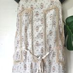 Oysho Lace and Floral Print Slip Dress Photo 2