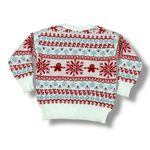 NWT Snowflake Size S/M Chunky Cotton Knit Holiday Sweater Icelandic Size M Photo 5