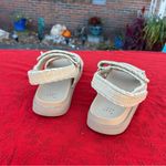 A New Day Tilly Raffia Platform Footbed Sandals - Tan size 11 Photo 4