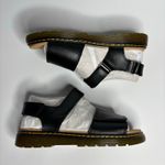 Dr. Martens  Romi Y Leather Velcro Sandals in Black Lamper Photo 8