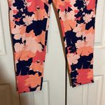 Roaman's Bright Multicolored Floral Slacks Pants Elastic Waistband Size 1X Photo 8