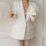 White Blazer from 4TH + Reckless size XS Photo 0
