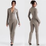 House Of CB  Laurel Smoke  High Waisted Trouser‎ NWOT Size S Photo 2