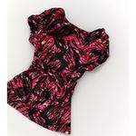 My Michelle Vintage  Women Y2K Fairy‎ Babydoll Top Medium Coquette Ruffle Floral Photo 5