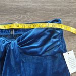 Eloquii  Women’s Twist Velvet Maxi Skirt Split Cobalt Blue 16 Photo 7