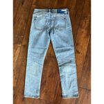 Anthropologie  Pilcro & The Letterpress Women's Patchwork Slim Boyfriend Jeans 26 Photo 3