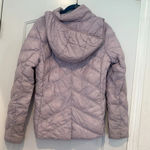 Michael Kors  Packable Down Filled Lightweight Puffer Quilted Lavender Jacket M Photo 4