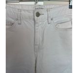 Club Monaco Women's High Rise Straight Leg Off-White Jeans, Size 4, EUC Photo 2