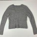 Everlane | Gray Wool Blend V-Neck Sweater SHRUNKEN- Size S (See description) Photo 3