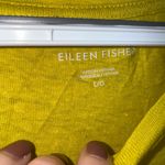 Eileen Fisher Eileen Fisher Linen Jersey Crewneck Tee in Gold Paper Size Large Organic Linen Photo 4