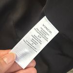 Vince  Classic Black Blazer Double Breasted Relaxed Fit Viscose Blend Size Small Photo 4