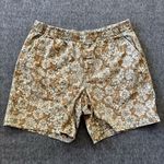 Lands' End  Women's Mid-Rise Bermuda Shorts Floral Cotton Twill Pockets Size 8P Photo 0