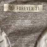 Forever 21 Women’s Grey & White Sports Bra Size Small Photo 2