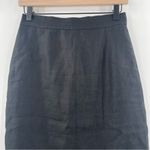 Max Mara Skirt Size 8 Linen Vintage Designer Luxury Pencil High Waisted Italy Photo 7