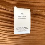 NWT Ronny Kobo Mora Textured Ribbed Maxi Dress in Whiskey Brown Size XL Photo 9