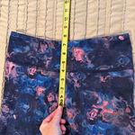 Lululemon  Wunder Under Crop II Leggings Moody Mirage Berry Deep Navy 6 W6C96S Photo 7