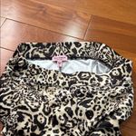 Juicy Couture NWT Ocelot Velour Animal Print Tracksuit Hoodie & Shorts Set Y2K L Photo 10