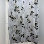 Lucky Brand  Long Pale Blue Lightweight Floral Duster Cardigan Pullover Size OS Photo 6