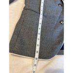 Vineyard Vines Gray 100% Wool Blazer Preppy Nautical Corpcore Piping Women's 2 Photo 5