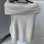 Sleeveless cowl neck knit sweater Size M Photo 1