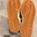 Adidas Women’s Sneakers - White and Black with Gum Sole Photo 3