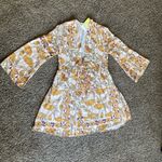 Maaji  Boho Floral Long Sleeve Mini Dress Size S Photo 1